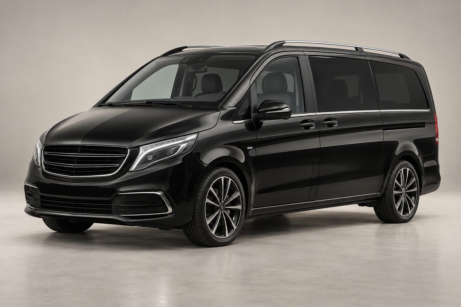 Visualisierung eines geräumigen Minivans